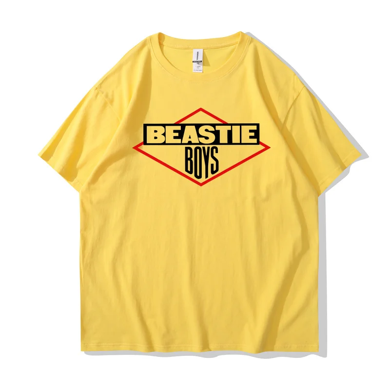 Beastie Boys Vintage T-shirt Hip Hop Band Cotton Men Rock Rapper Lover Music Fan Gift T shirt New Tee Tshirt Womens Tops