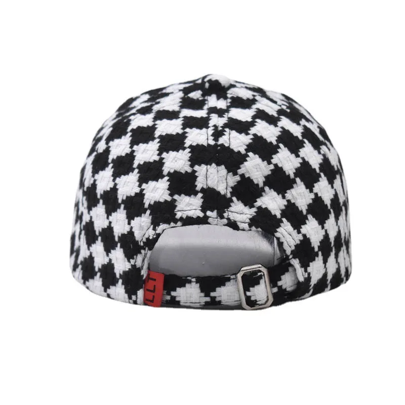 FS Winter Beige British Plaid Baseball Caps For Men Luxury Brand Women Designer Cap Cotton Streetwear Trucker Hats Gorras Mujer