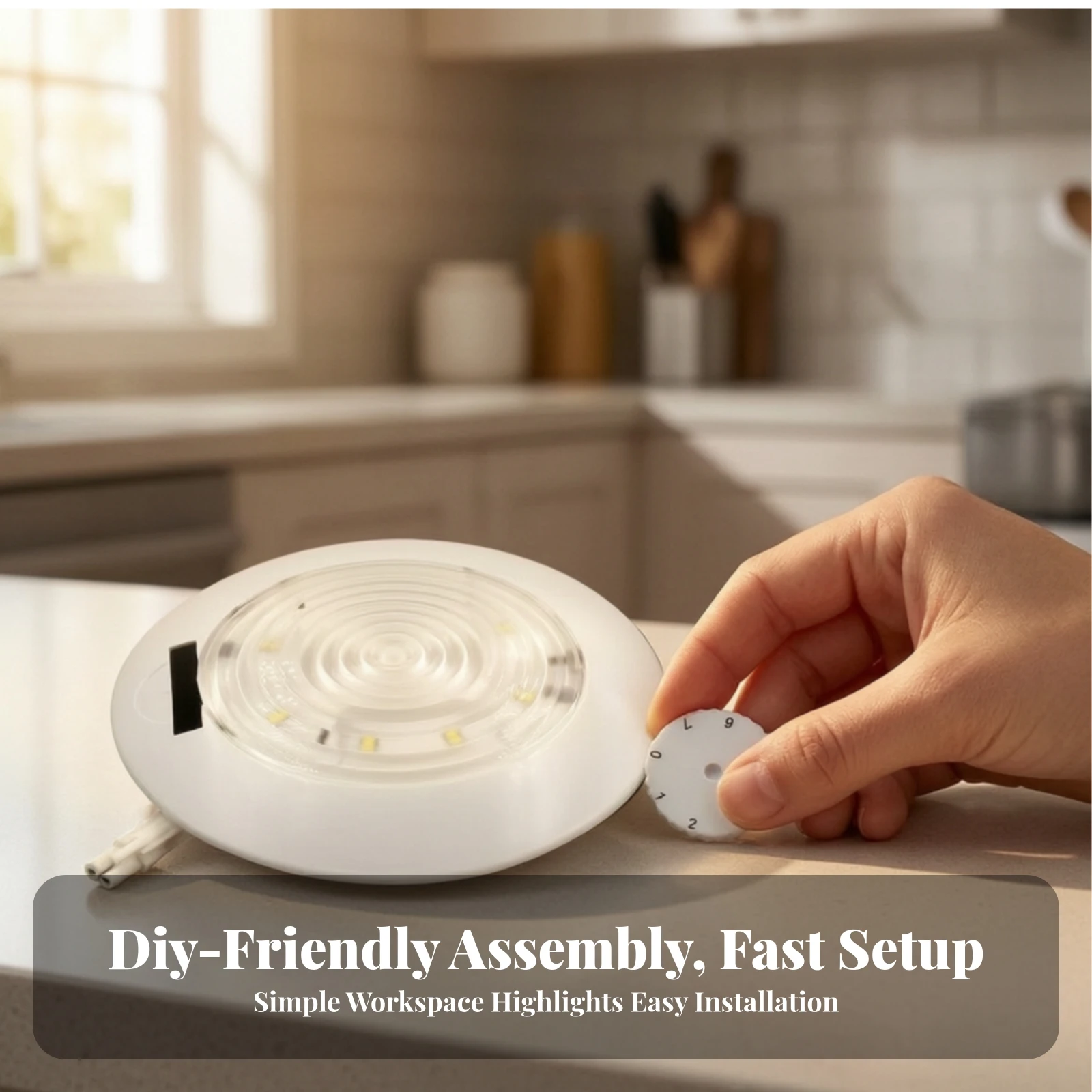 Refrigerator LED Light Assembly Upgrade Fridge LED Light with Rotary Knob Appliance Part 220V Easy Installation for DIYers
