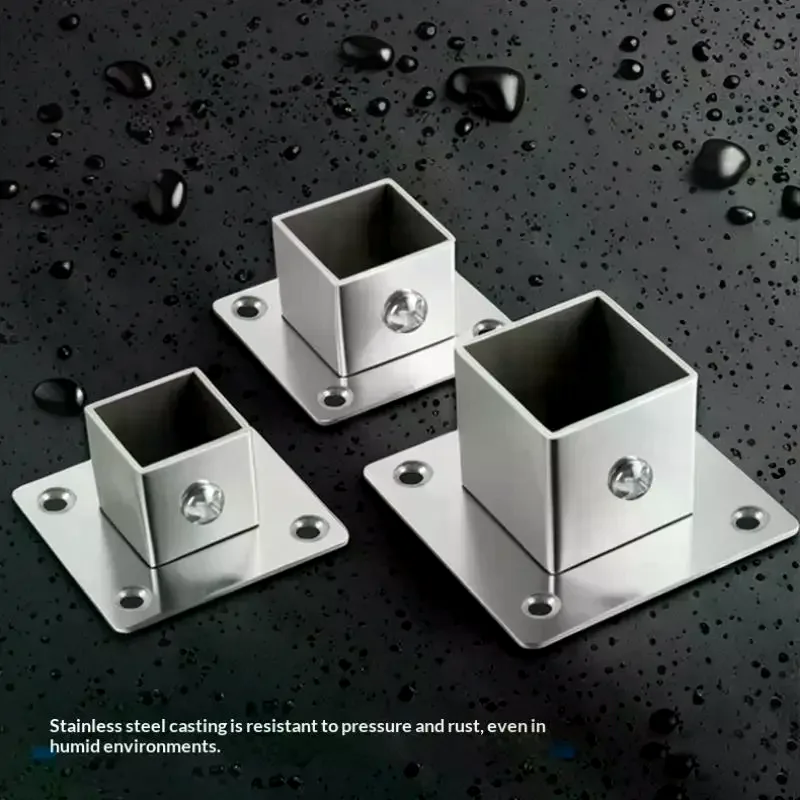 1/2 Sets Flange Base Stainless - Woodworking Joint recension och pris