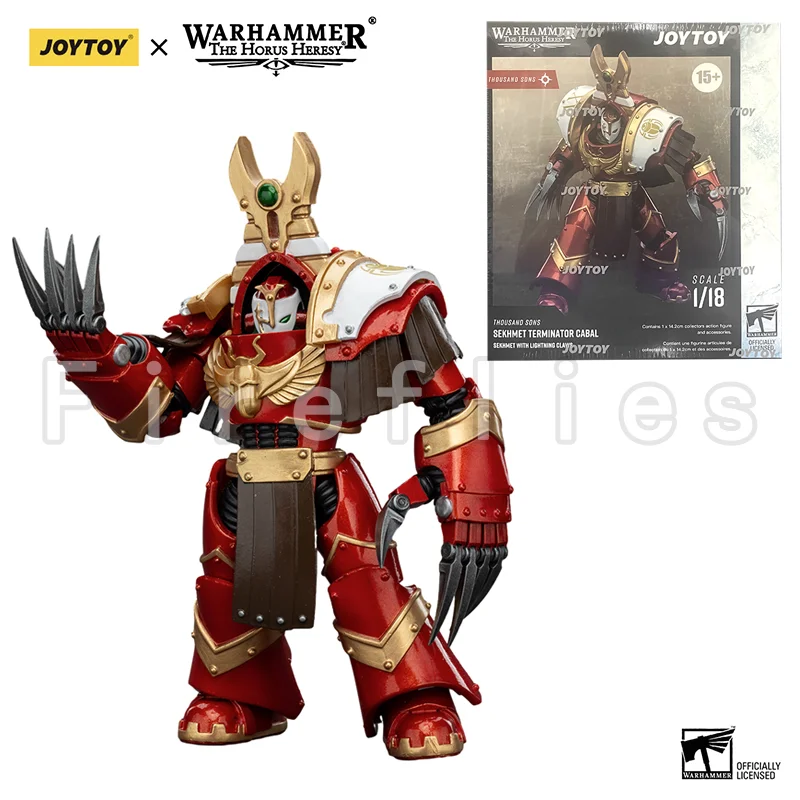 JOY TOY 1/18 JOYTOY Actionfigur The Horus Heresy Thousand Sons Dreadnought und Sekhmet Terminator 5