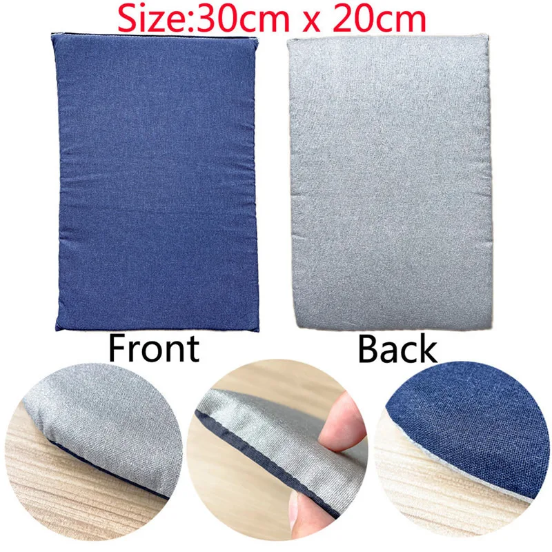 Handheld Mini Ironing Pad EasyPress Protective Resistant Mat Pad for Cricut Heat Press Machines and HTV Iron On Projects Gray