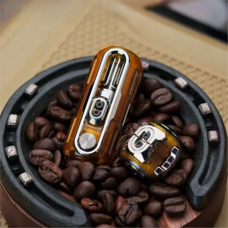 MUYI Artillery PEI&Ti Mechanical Catapult Magnetic Push Egg Fidget Toy EDC Stress Relief Decompression Finger Toy