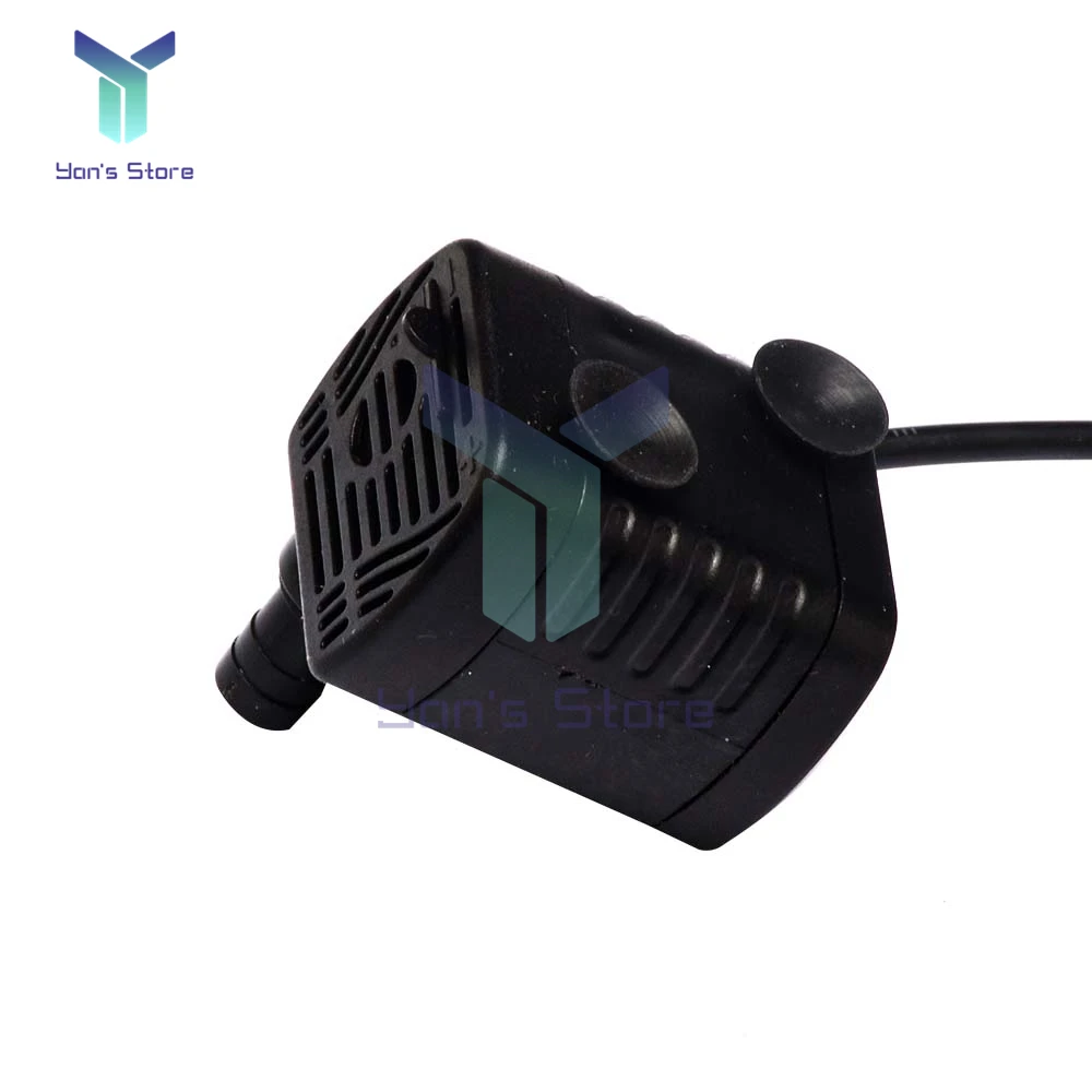 DC-1020 5.5*2.1mm 5V USB Connector Micro Submersible Pump DC 12V 3W Aquarium Fish Tank Fountain Pond Water Pump