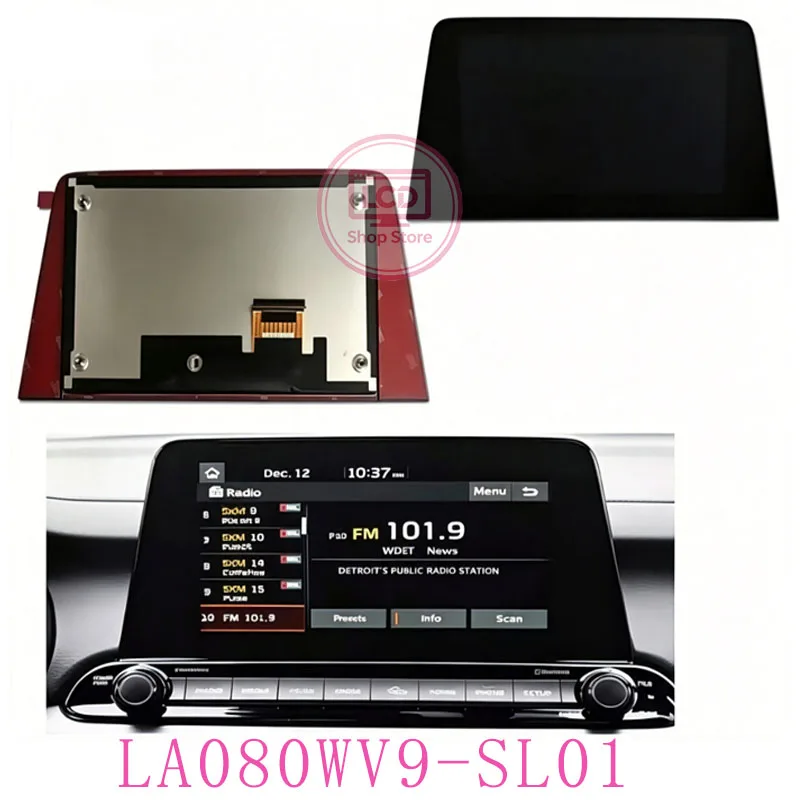 96560K4100TMT 96560K4101SRX 96560K4101TMT 96560D7821MPP 96560D7801MPP AVB11D7EE LCD Touch Screen Radio Navigation Screen