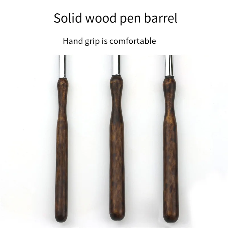 CYCLI-Professional Striping Brush Kit(3 Pcs), Long Liner, Script& Scroll Rigger Brushes For Pinstripe Projects