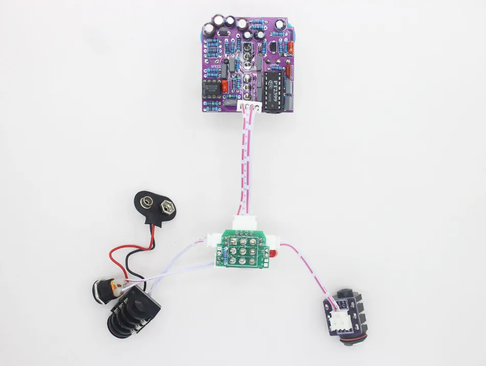 effets-de-guitare-pour-le-chœur-des-petits-anges-carte-de-circuit-d'effets-monolithique