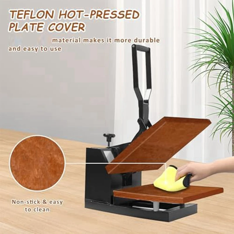 Heat Press Plate Packaging Cover, PTFE Heat Press Plate Packaging Cover To Protect The Sublimation Heat Press Plate S Durable image 4