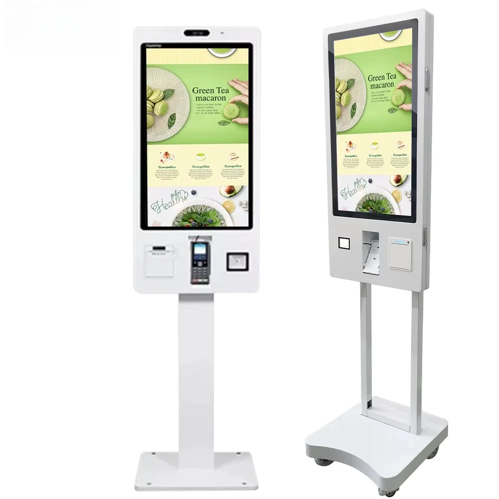 VISIGN:Simplifying Transactions With 24/27/32-Inch Multi - Touch Screen Auto POS Self-Checkout Booths,electronic Payment Machine