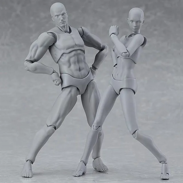 13cm Sketch Draw Male Female Movable Body Model Artist Art Painting Anime Figure Action Figure Model Mannequin Toy Gifts 5