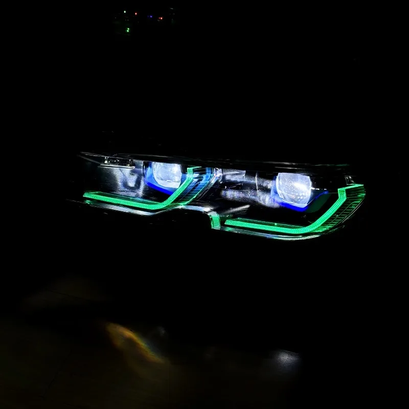 G20 G28 Plug and Play LED Upgrade RGB DRL Module Laser Headlight for BMW G20 Headlights 330 M340i 2020-2022