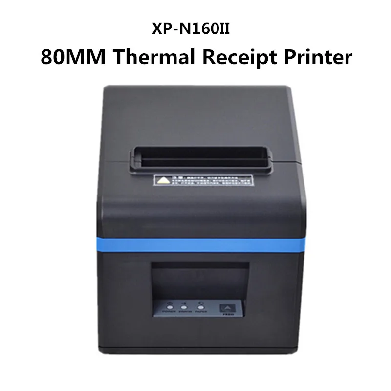 N160II Store Retail Cash Register Small Ticket Takeaway Order USB Bluetooth 80mm Thermal Receipt Printer Automatic Paper Cutting