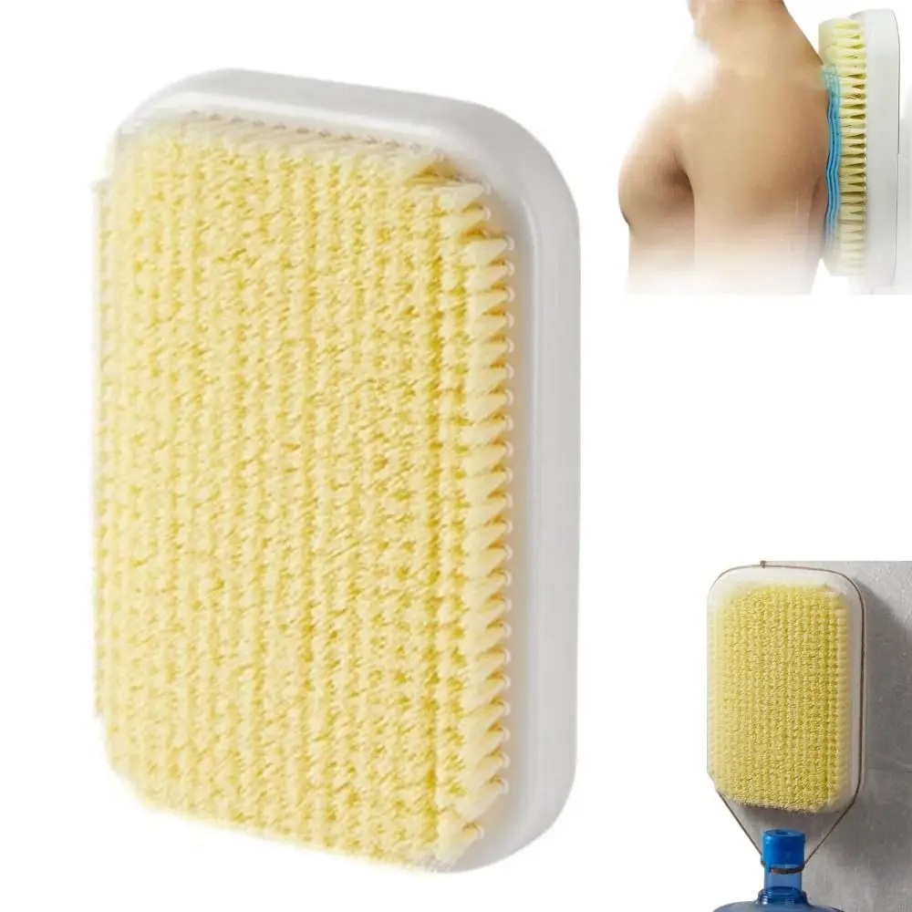 Sponges Scrubbers Bathing Shower Brush Anti-skid Massage Tool Wall Lazy Shower Massage Pad Bathroom Products Self-adhesive