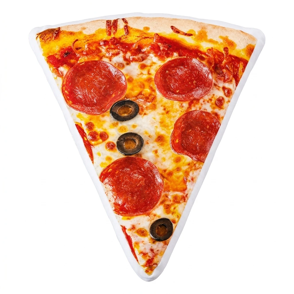 Pizza Lover Plush Pillow Cushion Irregular Stuffed Throw Pillow Home Decor Gift Sofa Bed Home