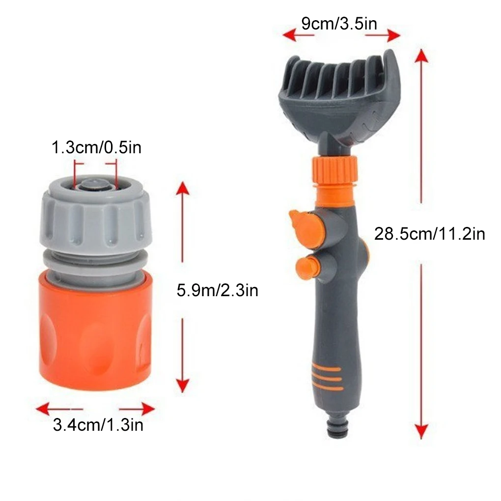 منظف مرشح خرطوشة حمام السباحة المحمول مع مقبض حوض استحمام ساخن سبا تصفية المياه خرطوم تنظيف فرشاة تصفية حمام السباحة