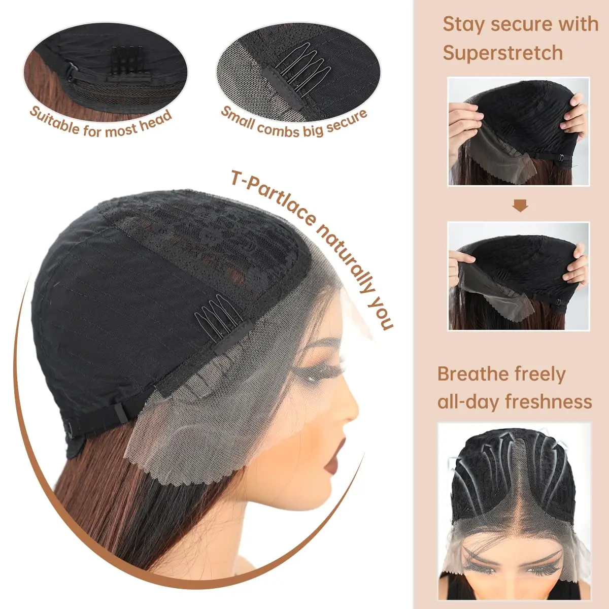 Body Wave 4/27 Honey Blonde 40 Inch lace Front Wig Human Hair HD lace Frontal Wig 13x6 Highlight Body Wave Wig Human Hair image 6