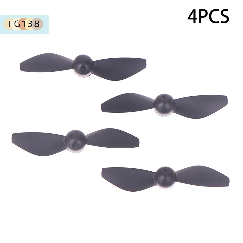【Nuevo】4 piezas de repuesto para aviones, aspas de hélice V66 I1 Pro CZ06 Mini GT3 RC, piezas de repuesto, aspas de hélice