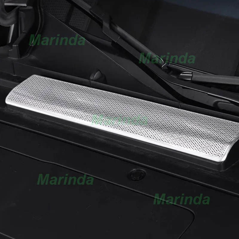 Car Guide Sink Protective Cover for XPENG Xiao Peng P7+ 2024 Hood Air Outlet Insect-proof Net Anti-block Interior Accessories