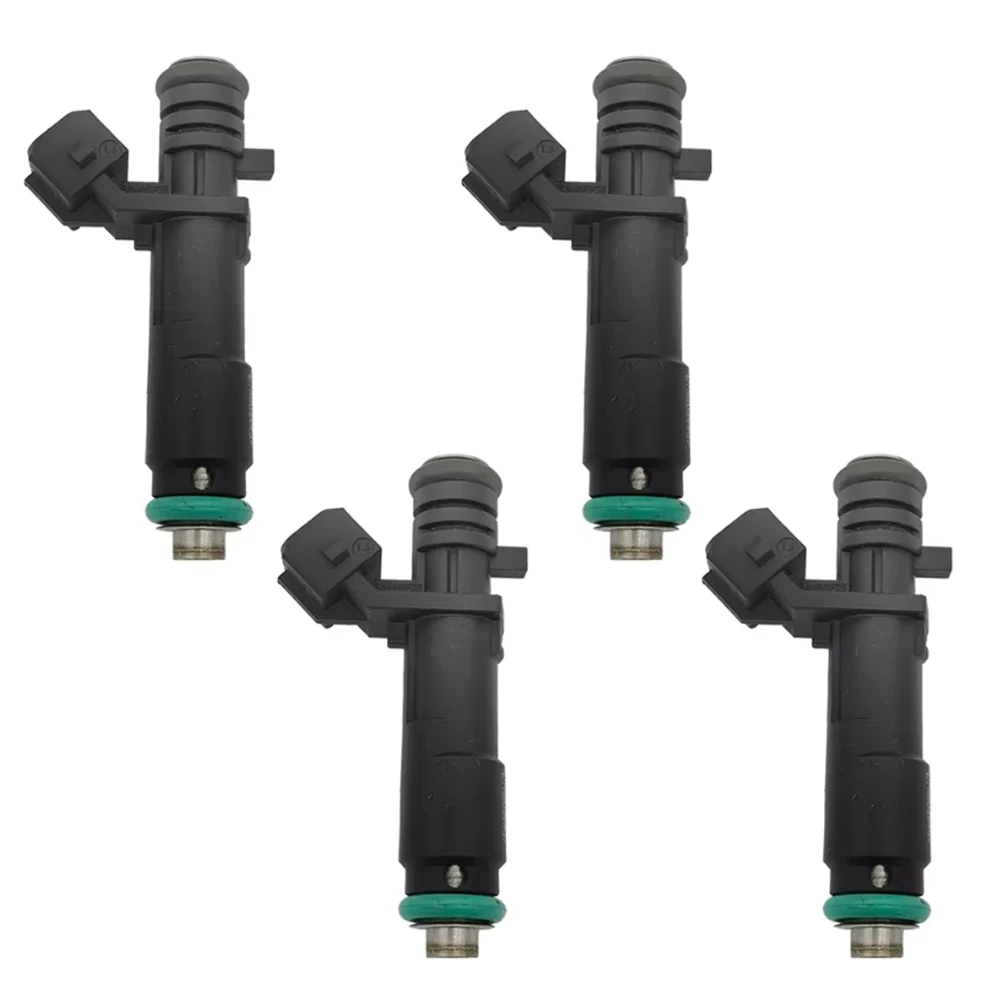 4 Stück 25186566 96800843 Kraftstoffeinspritzer passend für Chevrolet Aveo Kalos 1.2 1.4 2006–2010 Beat 1.2L 2016–2017 Spark 1.0 2010-ON