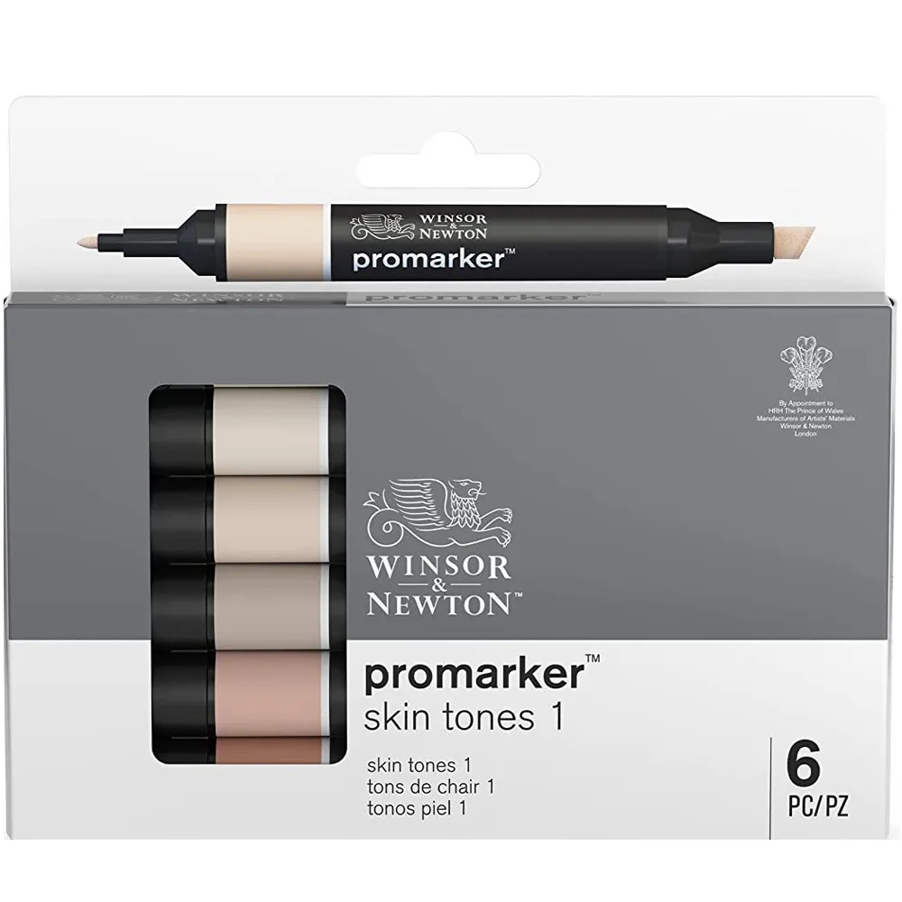WINSOR & NEWTON Alkoholbasierte Promarker 6/12/24/48/96 Farben Set Doppelspitzen-Markerstifte Design Pro Marker für Künstler – Detail 17
