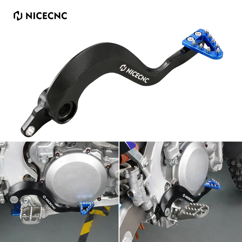 

For Yamaha YZ125 YZ250 2005-2023 YZ125X 2017-2023 YZ250X 2016-2023 YZ 125 250 125X Adjustable Forged Aluminum Brake Pedal Lever