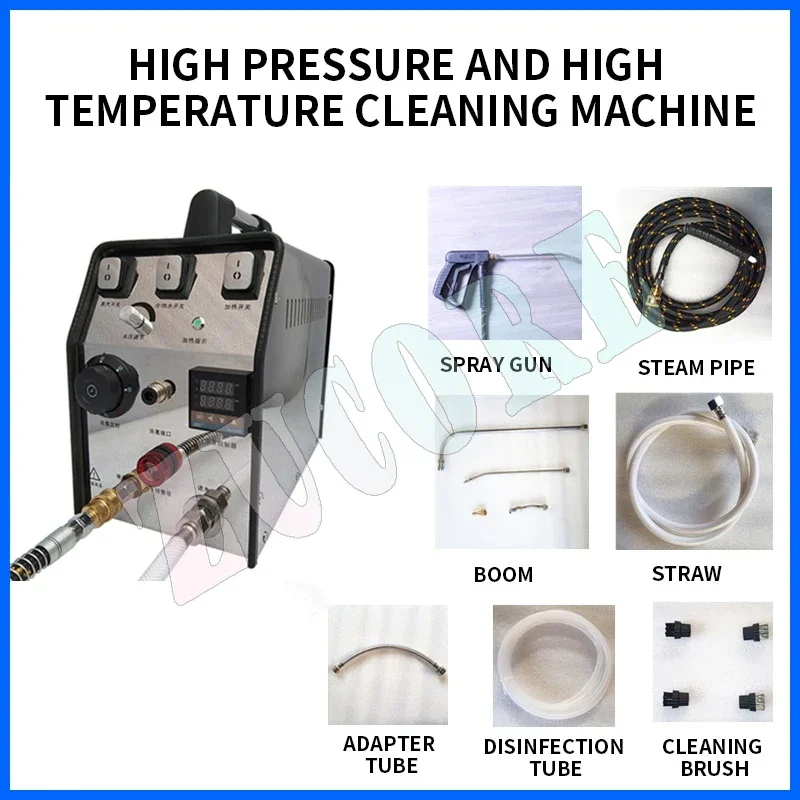 

Пароочиститель высокого давления и высокой температуры, бытовая техника, очистка труб, кондиционер и холодильник HF-Q7