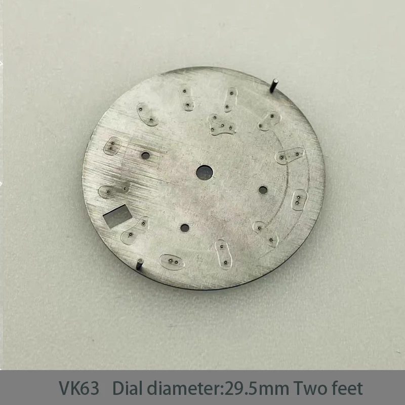 For VK63 Panda Dial Diameter 29.5mm BGW9 Blue Green Luminous Diver's Watch Quartz Movement Watch Accessories