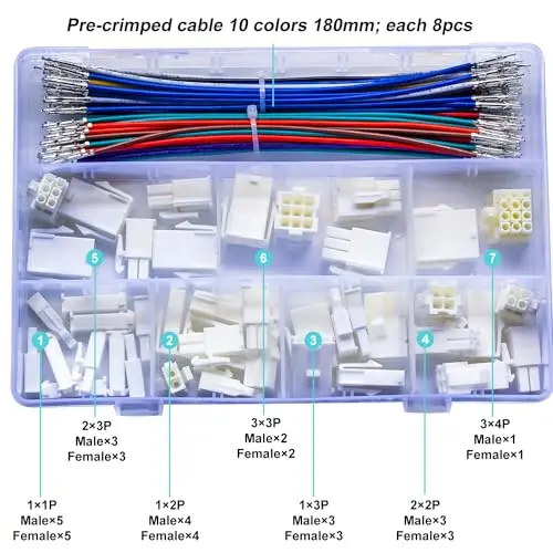 FL 4.14mm Male Female Connectors and 20AWG  Cable, Molex Servo Motor Plug,FL 4.14mm 1x1Pin 1x2P 1x3Pin 2x2P 2x3P 3x3Pin 3x4P