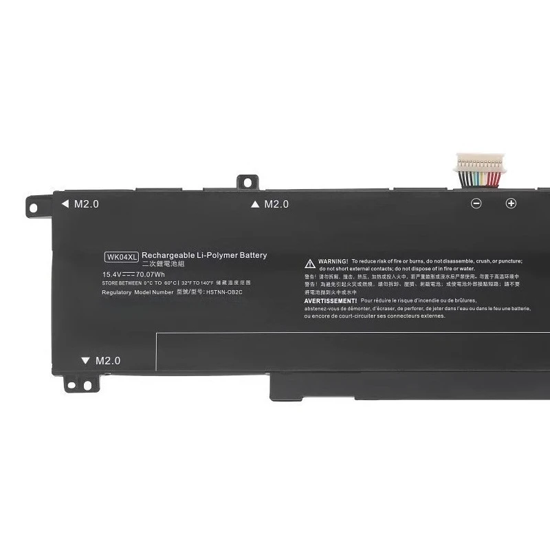 แบตเตอรี่ทดแทนใหม่ WK04XL 15.4V สําหรับ HP Victus 16-D 16-E M38822-171 TPN-Q265 Q266 M38822-AC1 HSTNN-IB9V HSTNN-OB2C0 4550mAh