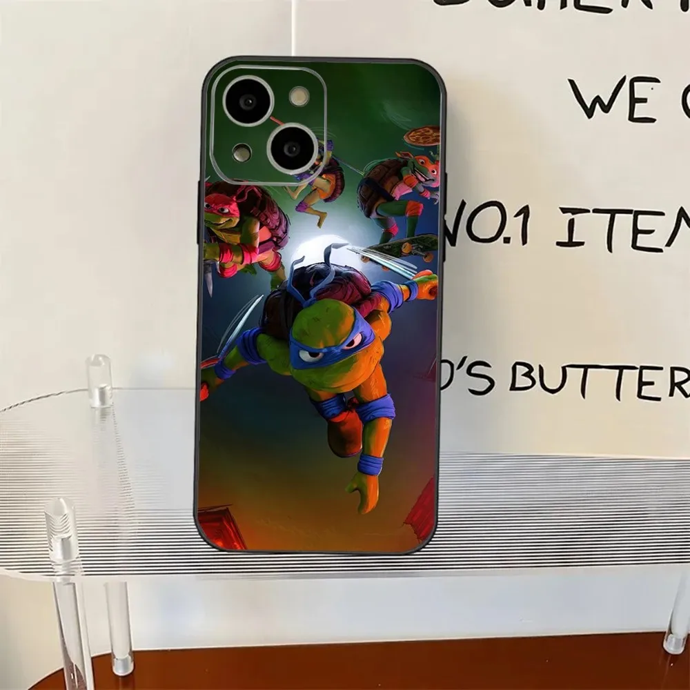 T-Teenage-Mutant-N-Ninja-Turtles Phone Case For iPhone 11,12,13,14,15,XS,XR,X,Mini,Pro,Max,Plus Shell