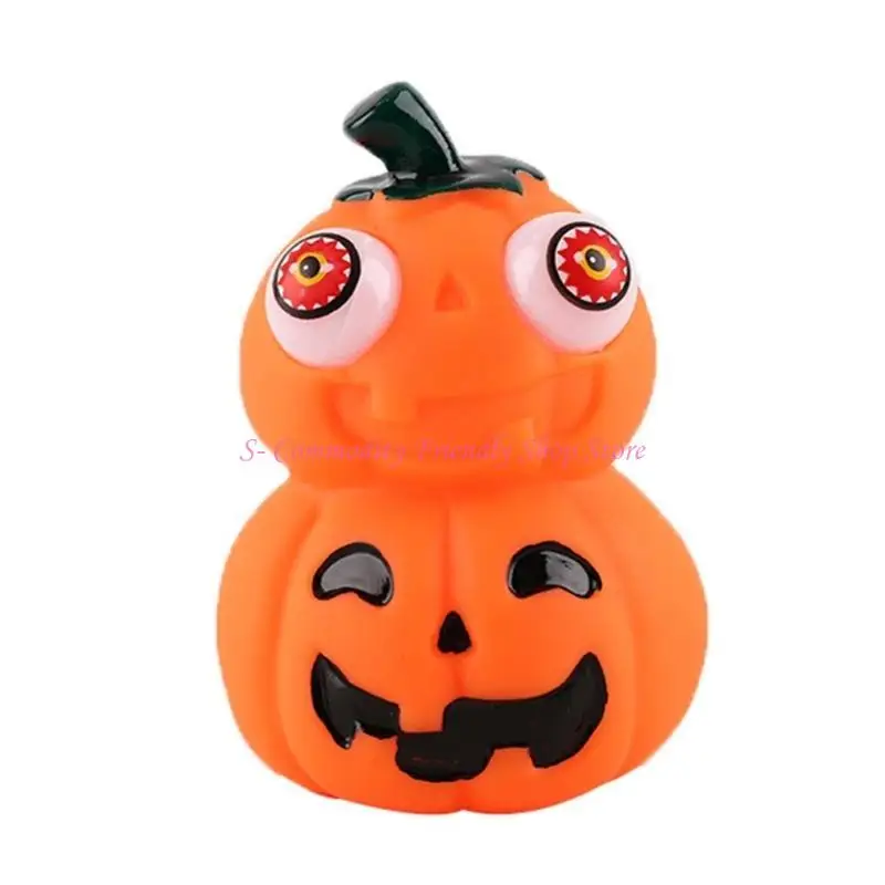 85AE Lovely Halloween Squeeze Toy Fun Quiry SqueezeFavors Stress Relief Toy Decors