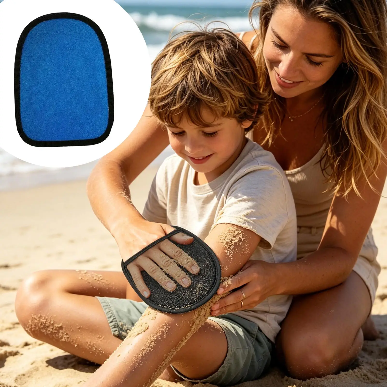 Sand Mitt For Beach Outdoor Travel Gloves Sand Remover For Beach Kids For Travel Volleyball Sandboxes Summer Family Vacation
