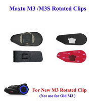 Original New /Old Maxto M3 M3S Motorcycle Helmet Headset Intercom Bracket Mount Holder Base for M3 Rotated Clip Accessories