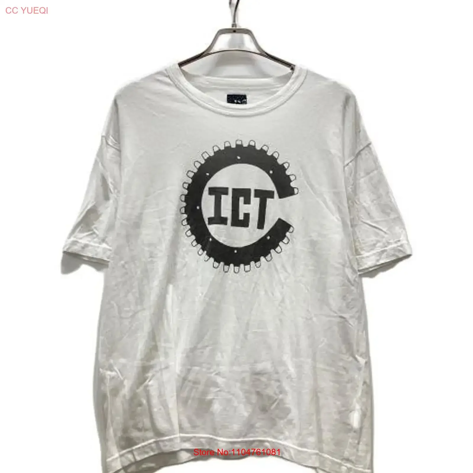 Indigo Cing Jumbo S T Shirt Men Casual  vintage Washed homme graphic Comfortable fashion Stretched designer clothes streetwear