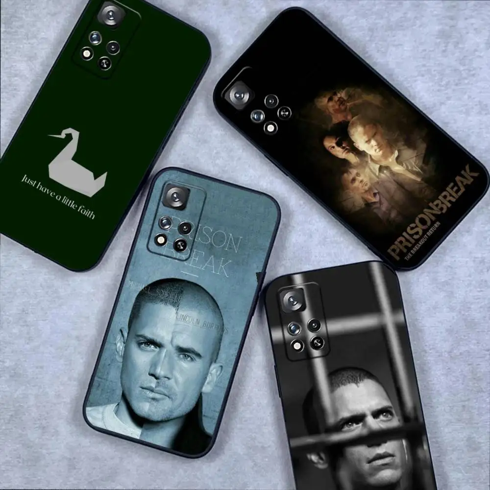 

Prison Break TV Phone Case For Samsung S 25,24,23,22,30,21,10,9,Ultra,Plus,Lite,FE,4,5G Black Soft Case