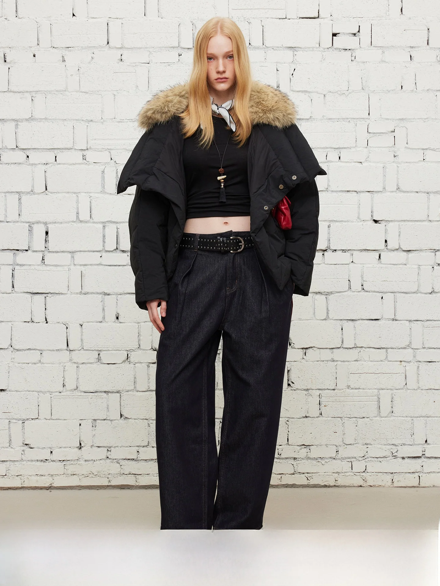 

Женское зимнее пальто Dpercent 90 White Du down Asymmetric ort Coat Bread Sle Jaet с большим воротником и косой молнией