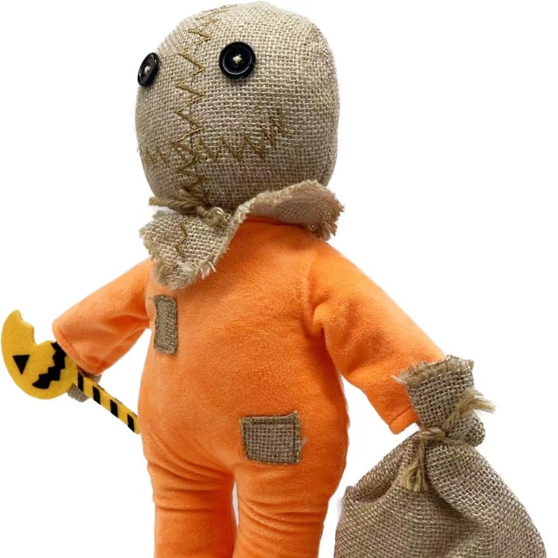 2026 New Trick R Treat Sam Plush Doll of Halloween The Great Autumn Spirit Figure Plush Toys Kid Birthday Gift Room Decor - view 3