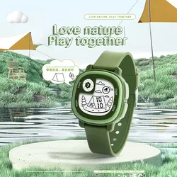 UTHAI CE147 Nuevo reloj para niños con patrón de dibujos animados, deportes de ocio, reloj electrónico multifuncional para niños y niñas