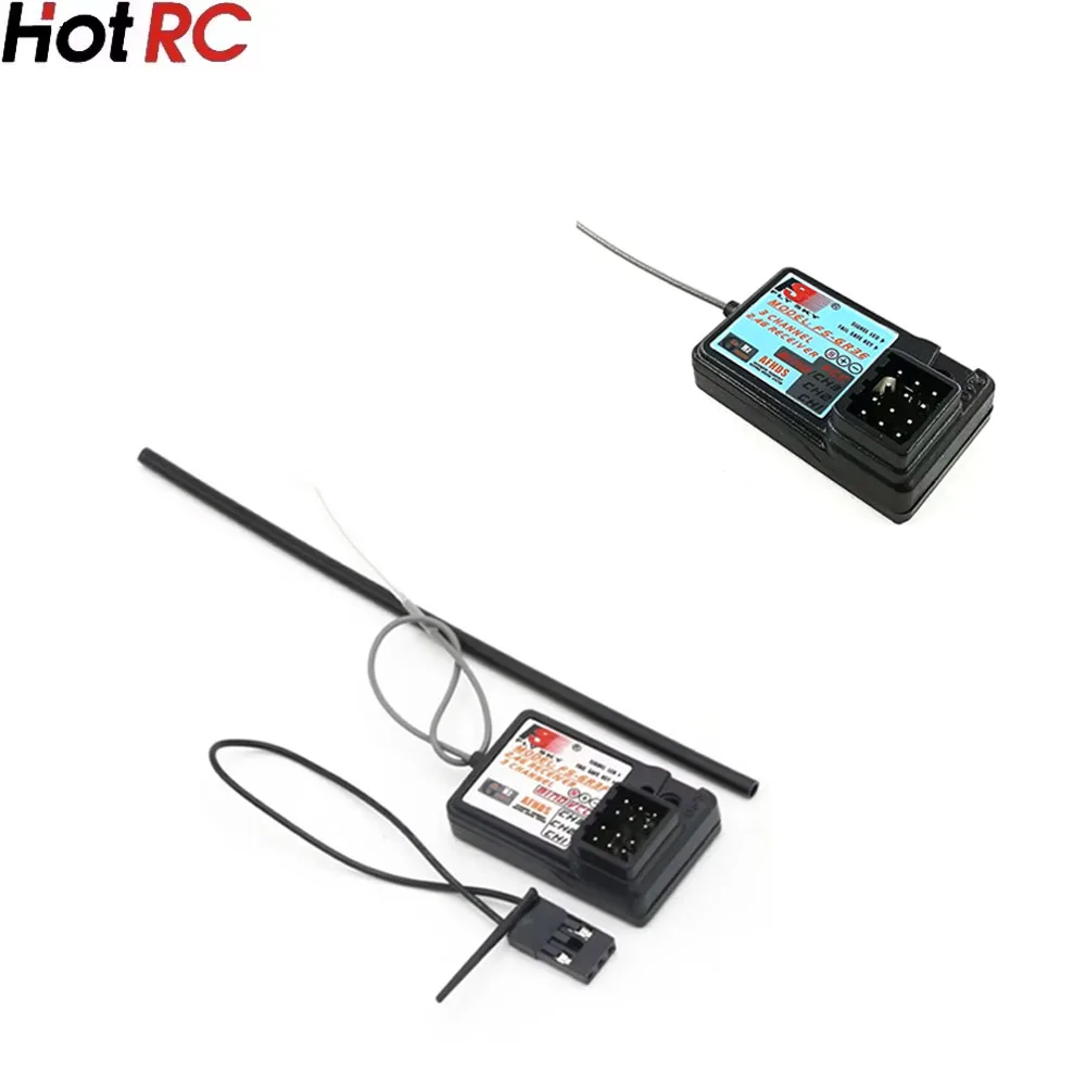 Flysky FS-GR3E FS-GR3F 3 Channel 2.4G GR3E Receiver with Failsafe waterproof for RC Car Truck Boat GT3B GR3C Upgrade Transmitter