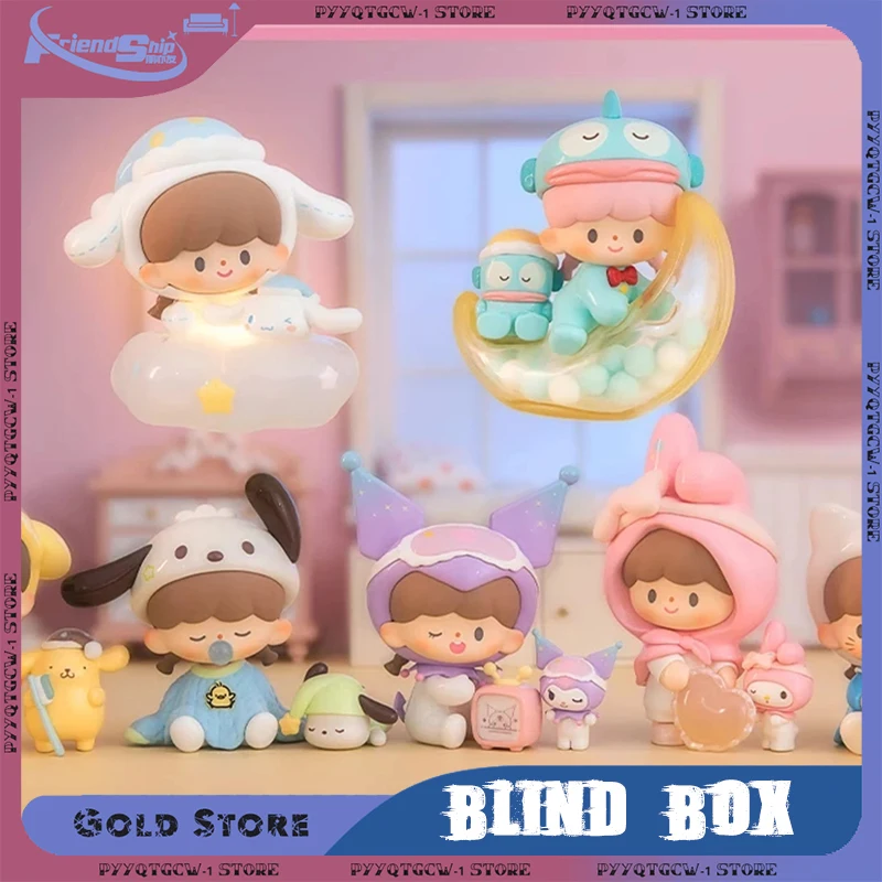 

Sanrio Characters X Zzoton Preparation Before Bedtime Series Blind Box Desk Decor Gift Figure Model Surprise Box Blind Boxes