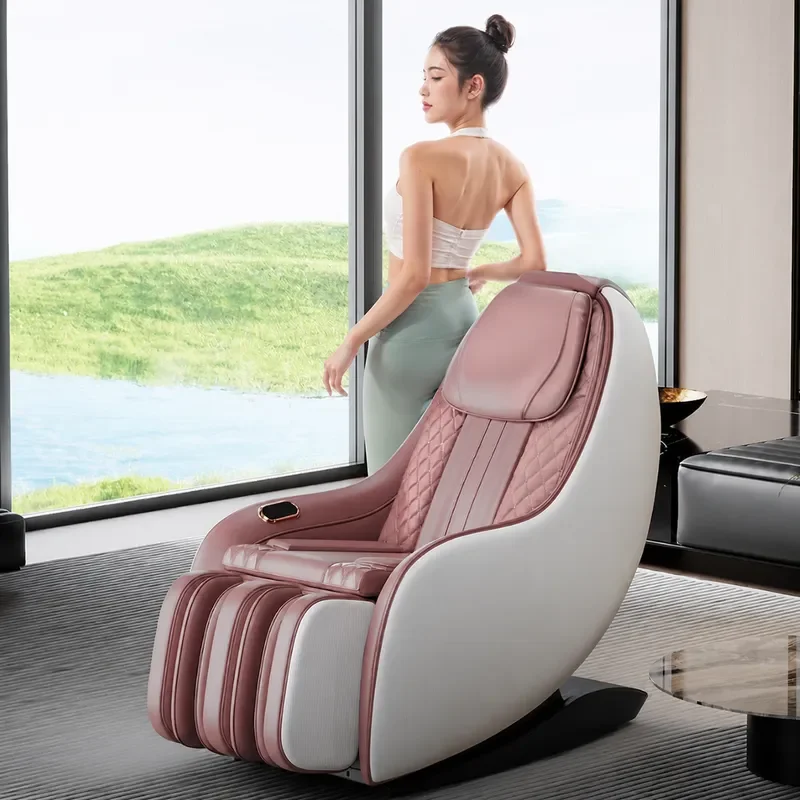 Zero Gravity Massage Chair Intelligent Luxury Sofa with Waist Heat Compress Space Capsule Design for Living Room US Standard