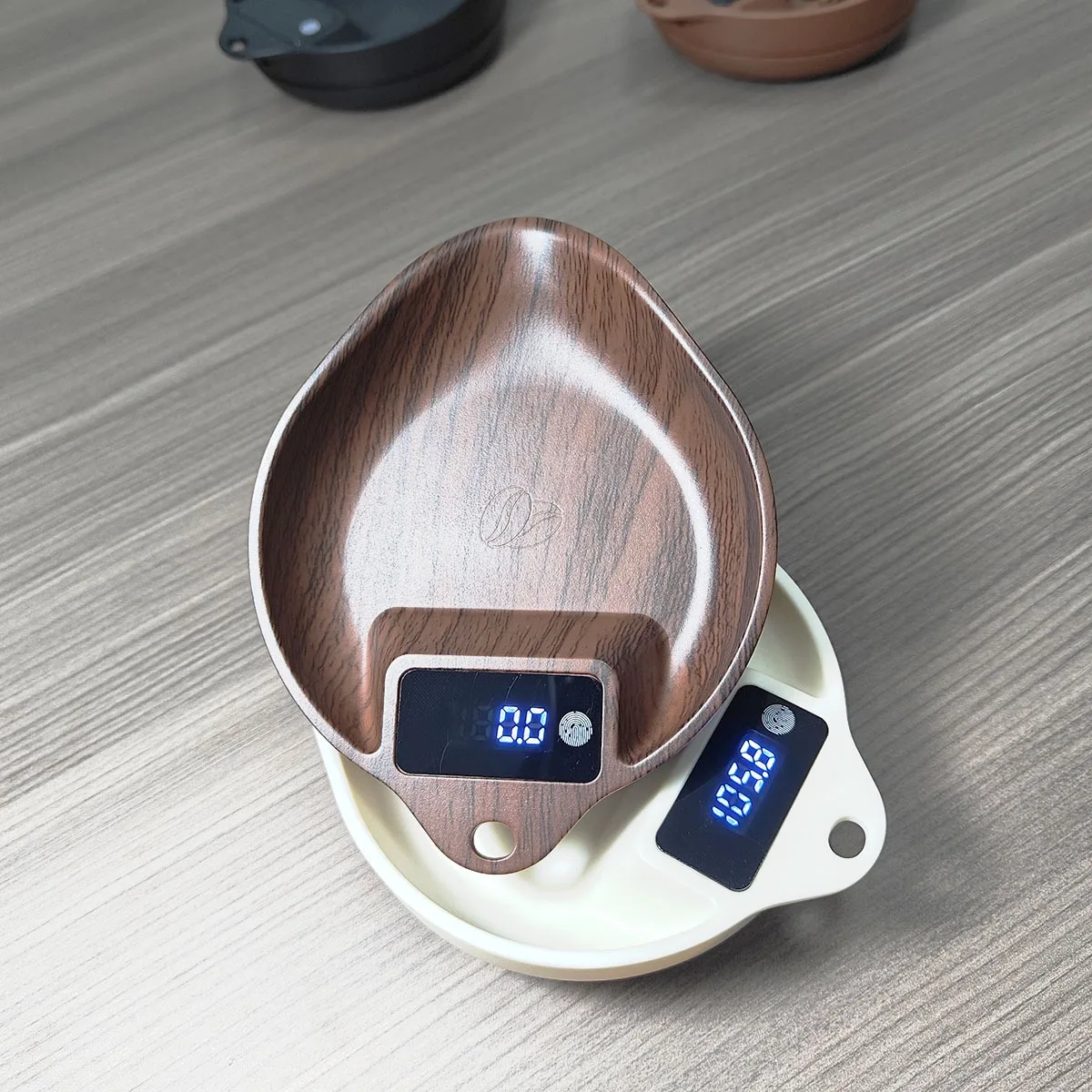 2-in-1 Digital Espresso Dosing Cup with Built-in Scale - 0.1g Precision Coffee Measuring Display Tray-Professional Barista Tool