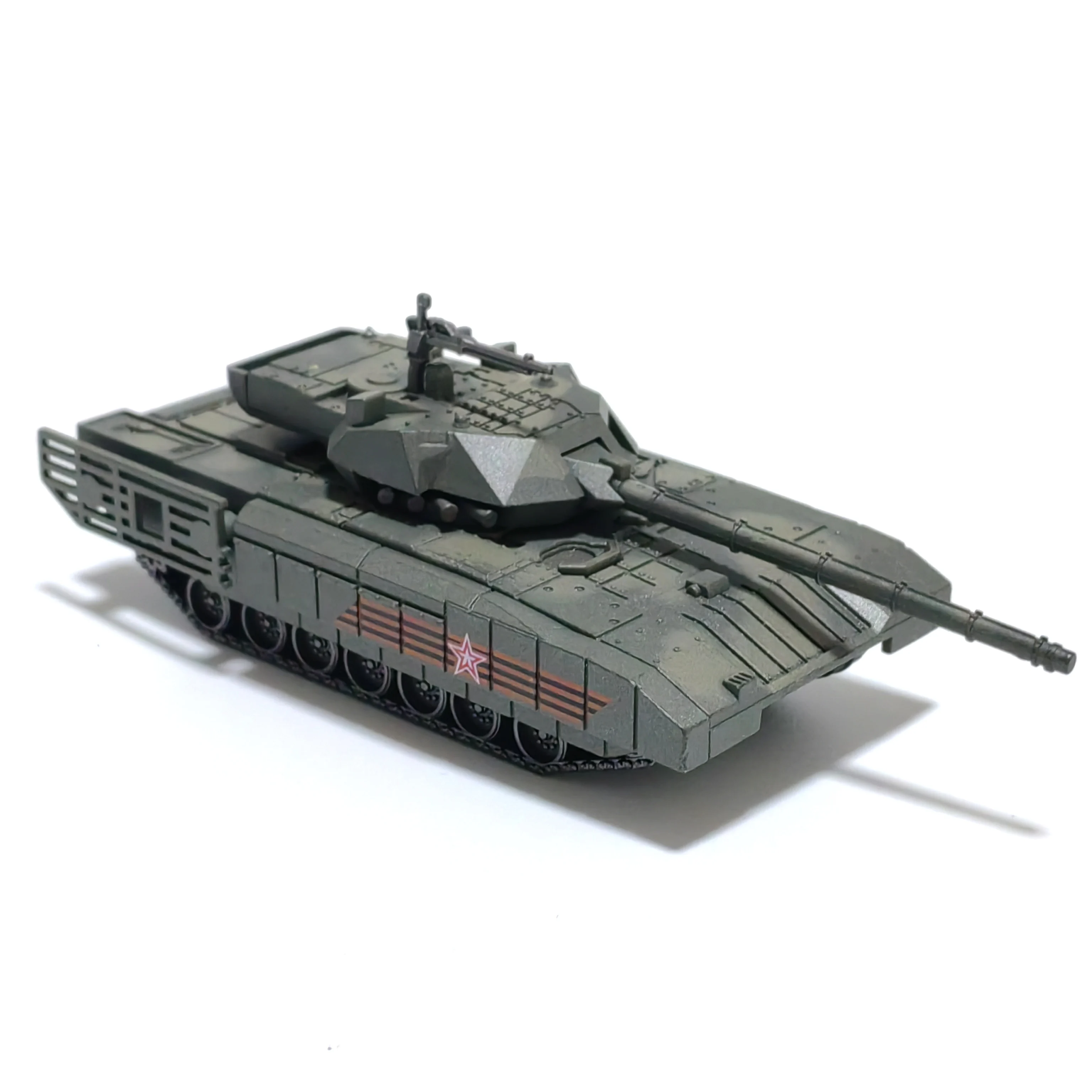 1/72  Scale T-14 Main Battle Tank Plastic Model Kit – DIY Assembly, Military Gift for Christmas Creative Gifts & Presents