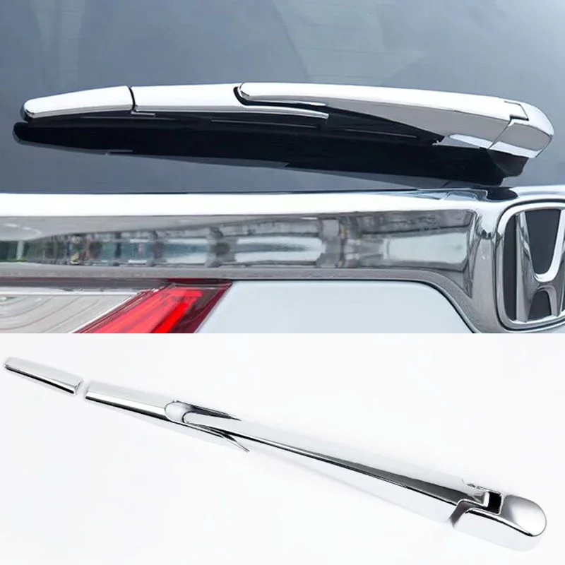 

Для Honda CRV CR-V 2017-2022 ABS хромированное заднее лобовое стекло автомобиля, ветровое стекло, дождевик, крышка дворника, наклейка