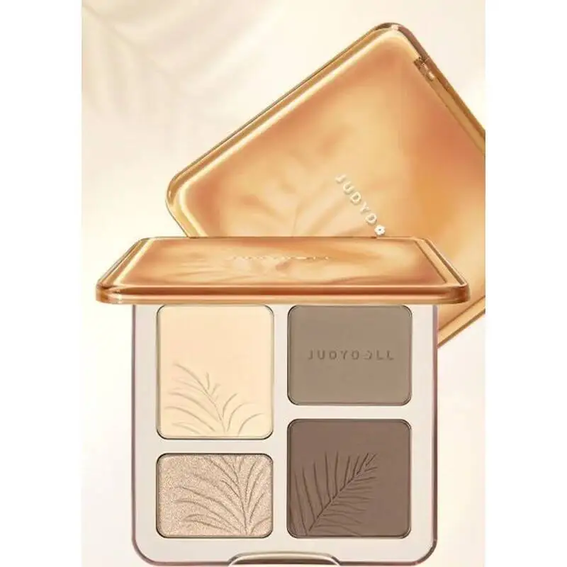Judydoll Contouring Disc, Three-dimensional High-gloss Blush Brightening Comprehensive Disc, Nose Shadow And Face Brightening