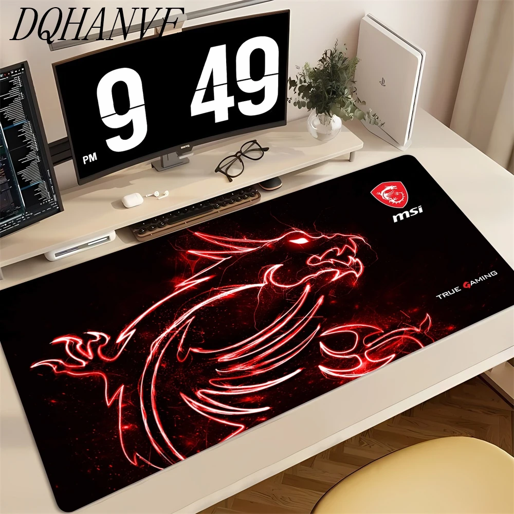 

E-sports Gaming Office MSI Mouse Pad Gamer Mousepad Abstract Large Soft 900x400mm MouseMat Gamer XXL Mause Carpet PC Desk Mats