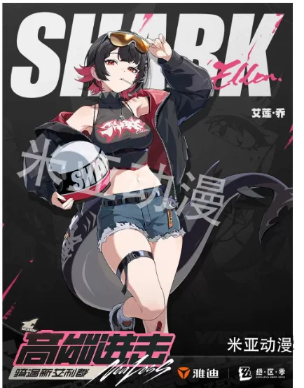 Anime Zenless Zone Zero Ellen Joe Von Lycaon 10cm Acrylic Stand Figure Model Plate Cosplay Collection Desktop Decor Gifts MM