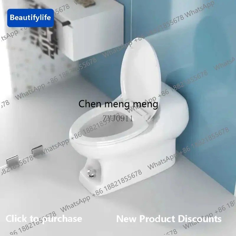 

M183 Toilet anti-backflow household tankless bathroom straight flush silent deodorant ceramic toilet