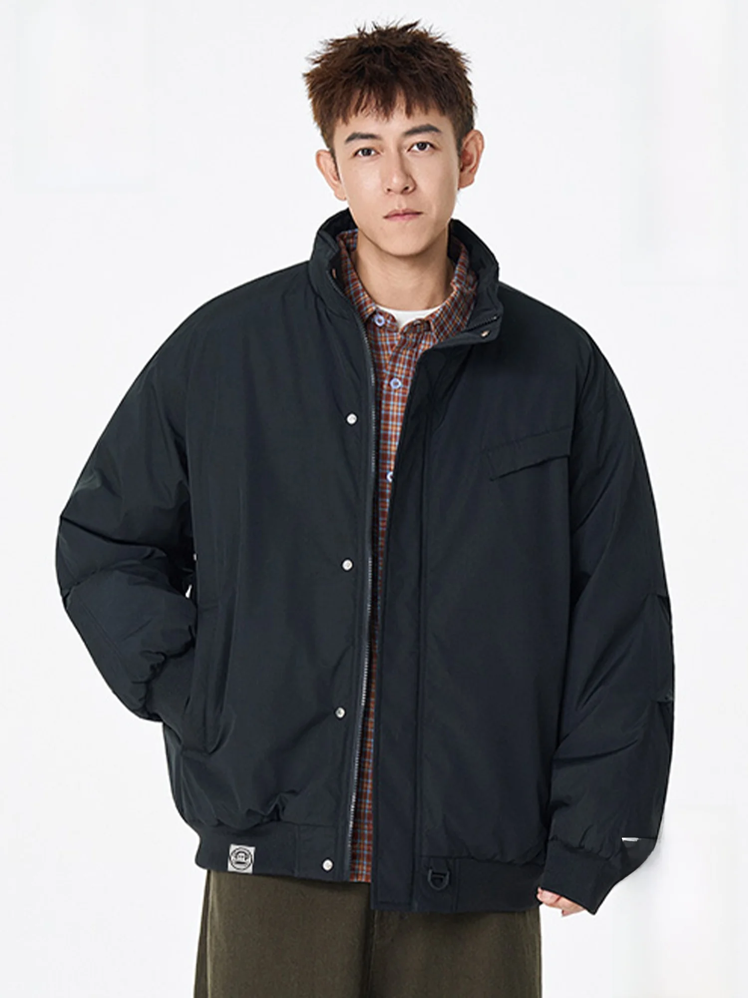 

Мужская утепленная хлопковая куртка Paul Frank с воротником-стойкой, зимнее пальто, теплая молодежная модная куртка из полиэфирного волокна с длинными рукавами