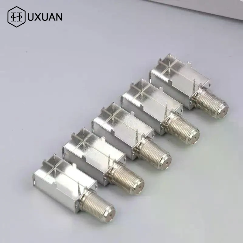 5/10Pcs M Shielding Box Coaxial Cable Connector IF 2414F With Integrated Imperial Threaded Connector High-Speed Data Transfer